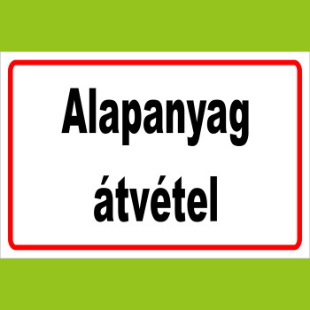 ANTSZ matrica 10x5 cm