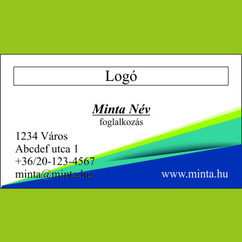 Névjegykártya egyedi megrendelés