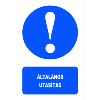 Általános utasítás