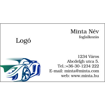 Névjegykártya 1 oldalas, 60 db/cs. - 32