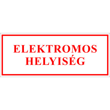 Elektromos helyiség