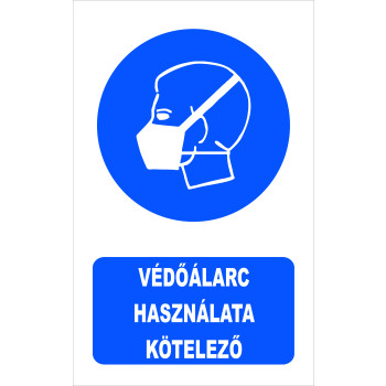 Védőálarc használata kötelező