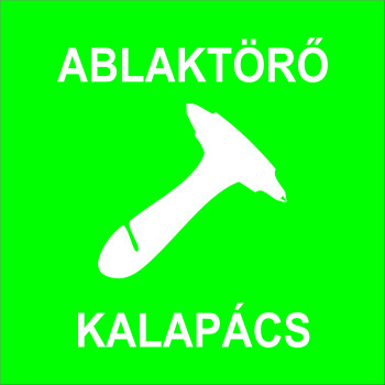 Ablaktörő kalapács