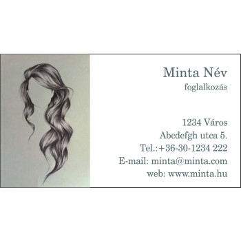 Névjegykártya 1 oldalas, 60 db/cs. - 36
