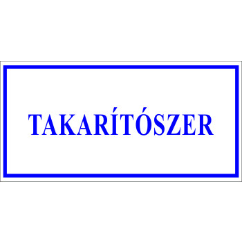 Takarítószer