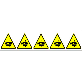 Piktogram 5 db/ív Végtagok sérülése