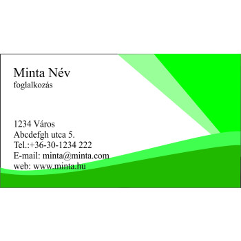 Névjegykártya 1 oldalas, 60 db/cs. - 59