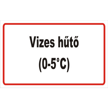 ANTSZ matrica -Vízes hűtő