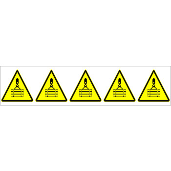 Piktogram 5 db/ív Függő teher