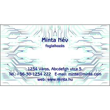 Névjegykártya 1 oldalas, 60 db/cs. - 84