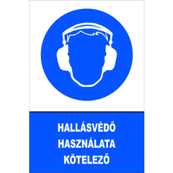 Hallásvédő használata kötelező!