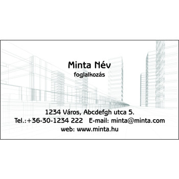 Névjegykártya 1 oldalas, 60 db/cs. - 85