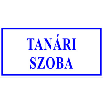 Tanári szoba