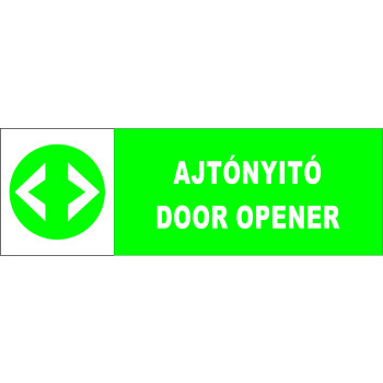 Ajtónyitó matrica