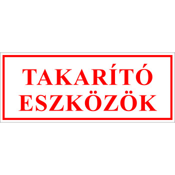 Takarító eszközök