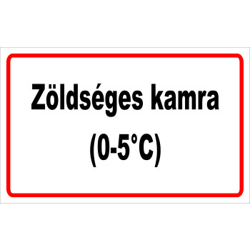 ANTSZ matrica -Zöldség kamra hűtő