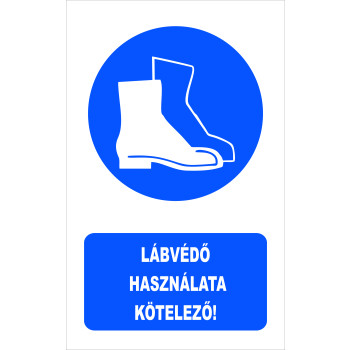 Lábvédő használata kötelező