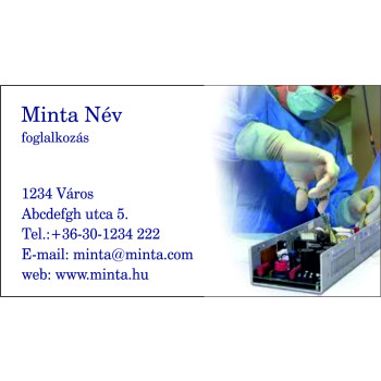 Névjegykártya 1 oldalas, 60 db/cs. - 37