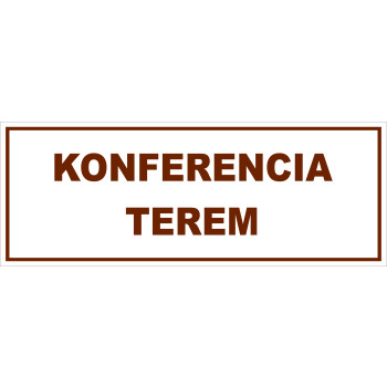 Konferencia terem