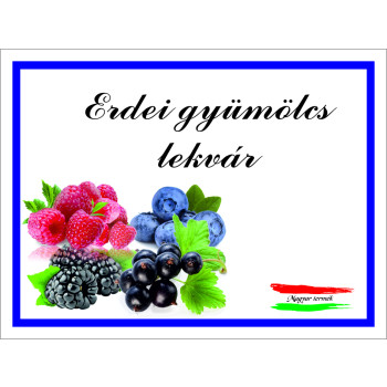 Erdeigyümölcs lekvár