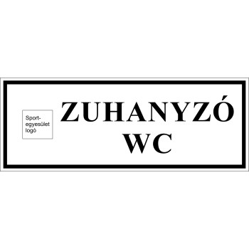 Zuhanyzó-WC matrica