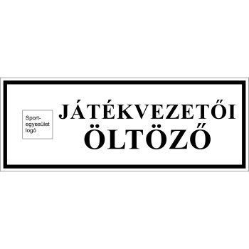 Játékvezetői öltöző