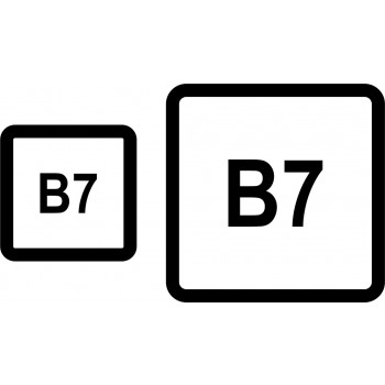 Üzemanyag jelzések (ÚJ) DÍzel B7