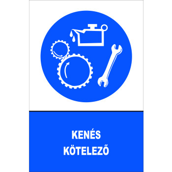 Kenés kötelező!