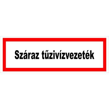 Száraz tűzivízvezeték