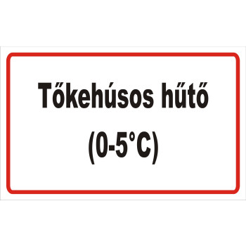 ANTSZ matrica -Tőkehúsos hűtő
