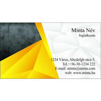 Névjegykártya 1 oldalas, 60 db/cs. - 111
