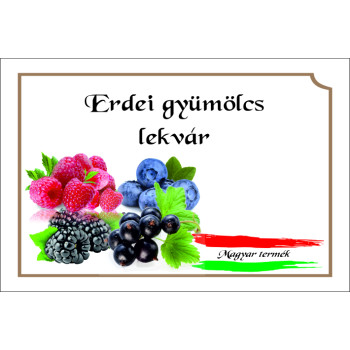 Erdeigyümölcs lekvár