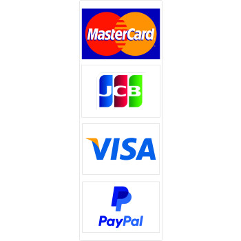 Bankkártya elfogadóhely matrica