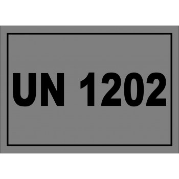 ADR matrica UN 1202 gázolaj