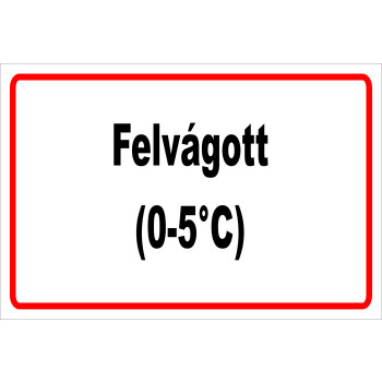 ANTSZ matrica -Felvágott