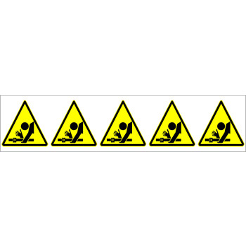 Piktogram 5 db/ív Kéz felcsavarodása