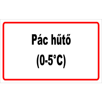 ANTSZ matrica -Pác hűtő