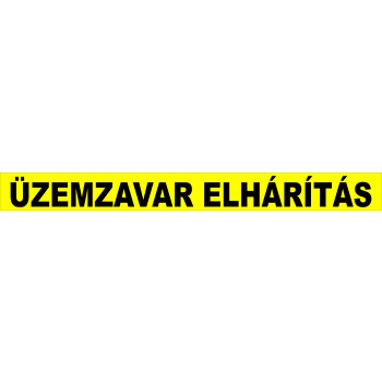 Üzemzavar elhárítás