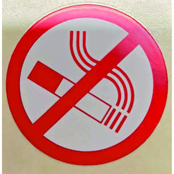 Tilos a dohányzás 3,5 cm