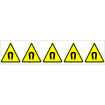 Piktogram 5 db/ív Mágnes