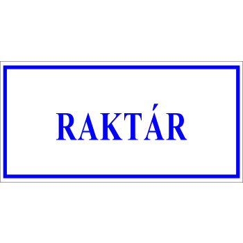 Raktár