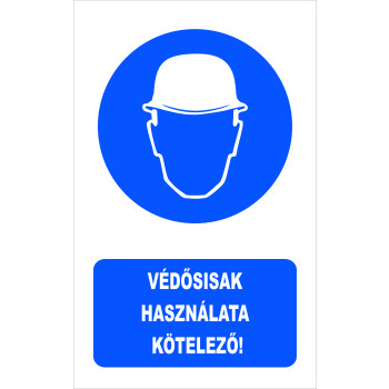 Védősisak használata kötelező