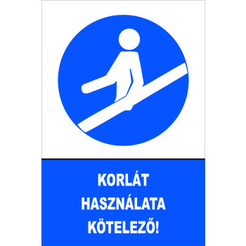 Korlát használata kötelező!