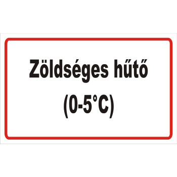 ANTSZ matrica -zöldséges hűtő