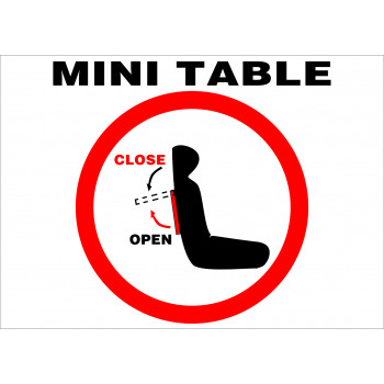 Mini table/felnyitható kis asztal