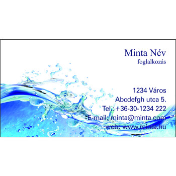 Névjegykártya 1 oldalas, 60 db/cs. - 65