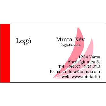Névjegykártya 1 oldalas, 60 db/cs. - 34