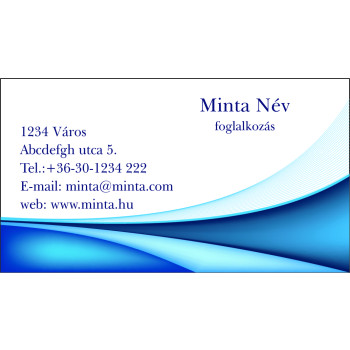 Névjegykártya 1 oldalas, 60 db/cs. - 69
