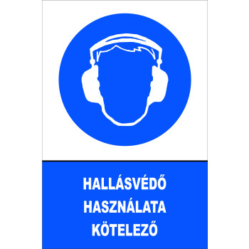 Hallásvédő használata kötelező!