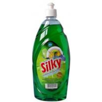 Silky citrom illatú folyékony mosogatószer. 0,5 L-es